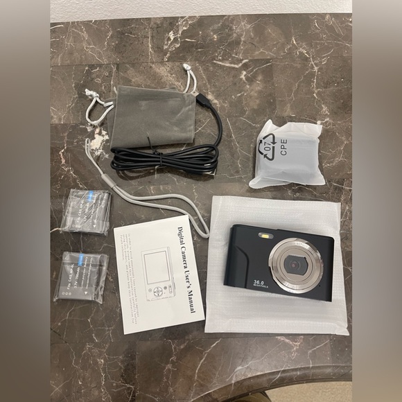 New! Unused! Digital Camera, Camera FHD 1080P 36.0 Mega Pixels Vlogging Camera w - Picture 15 of 15